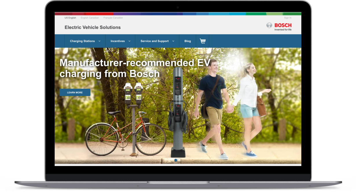 Bosch EV Homepage