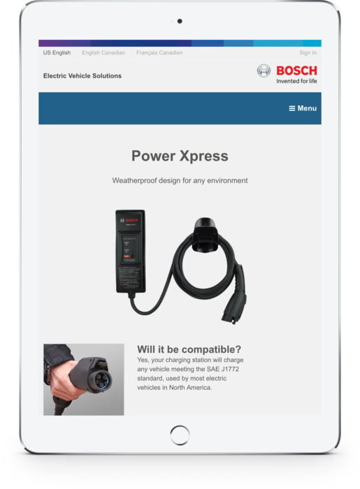 Bosch EV Product
